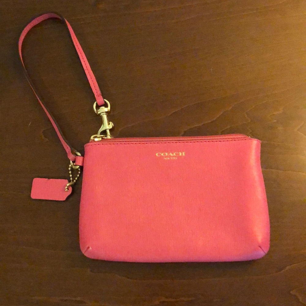 Authentic coach wristlet